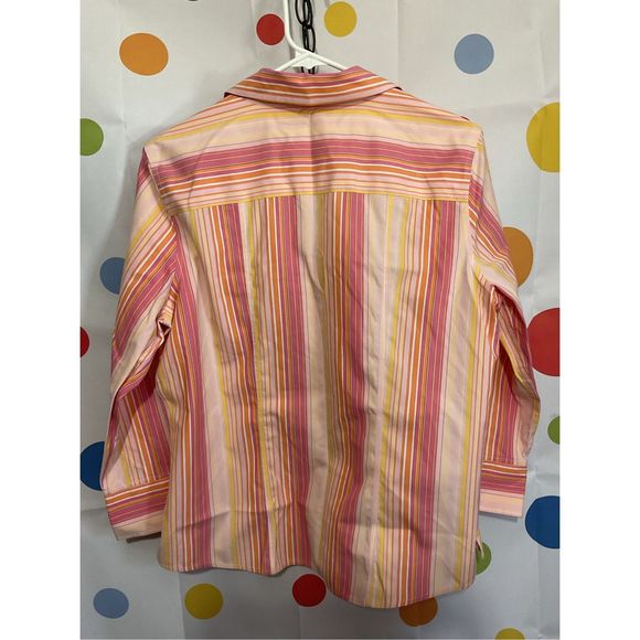 NEW Foxcroft Wrinkle Free Shirt Size 10 💕🌿 - Picture 8 of 11